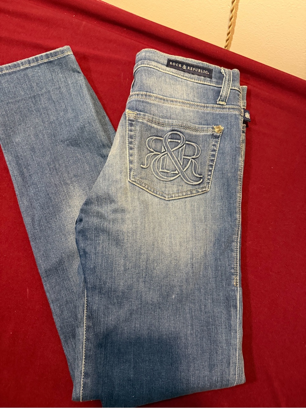 Rock & Republic Women's Light Blue Slim Jeans size 4